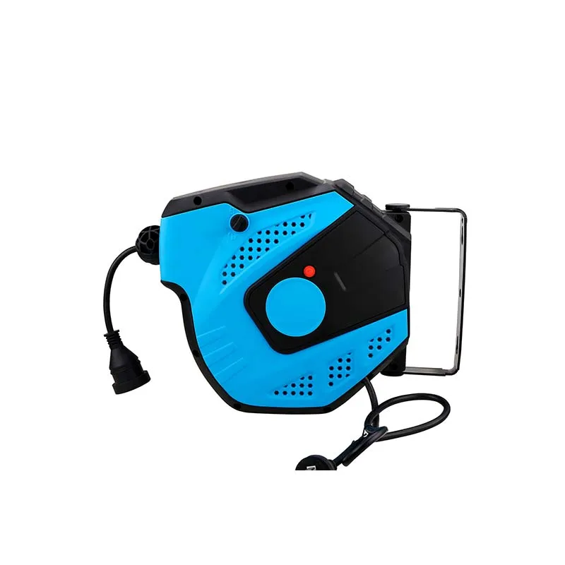 공장 플랫 전원 연장 코드 스프링 장착형 미니 개폐식 케이블 릴