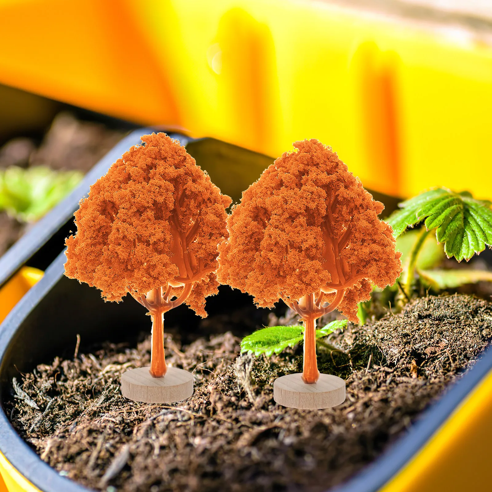 

1 Bottle Artificial Sponge Tree Powder Landscape Basing Material 400Ml Moss Scatter Miniatures Scene Decor DIY Craft Supplies