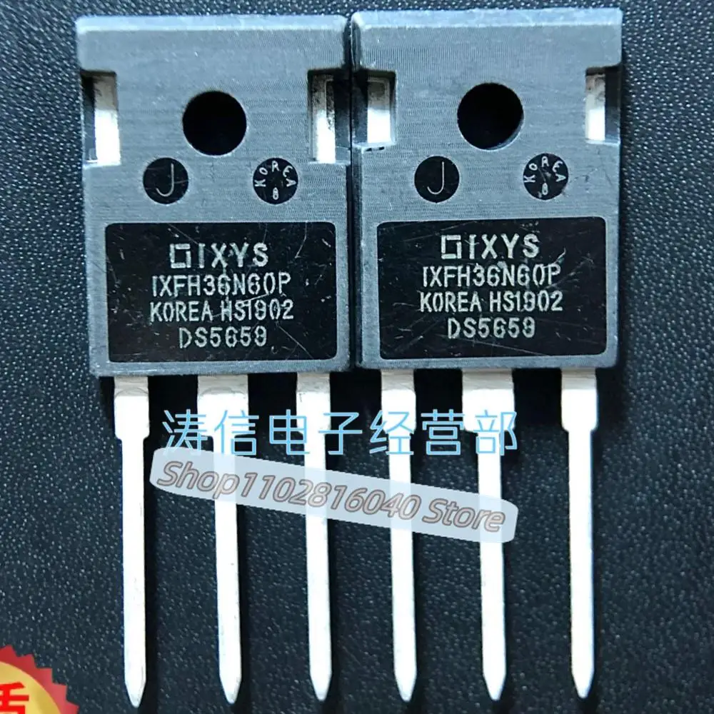 

10PCS/Lot IXFH36N60P TO-247 600V 36A MOS Best Quality Imported Original Spot