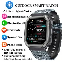 Xiaomi Mijia Smartwatch Men Fitness Voice Assistant GPS Motion Track Women Bluetooth Call Heart Rate Monitoring Waterproof Watch