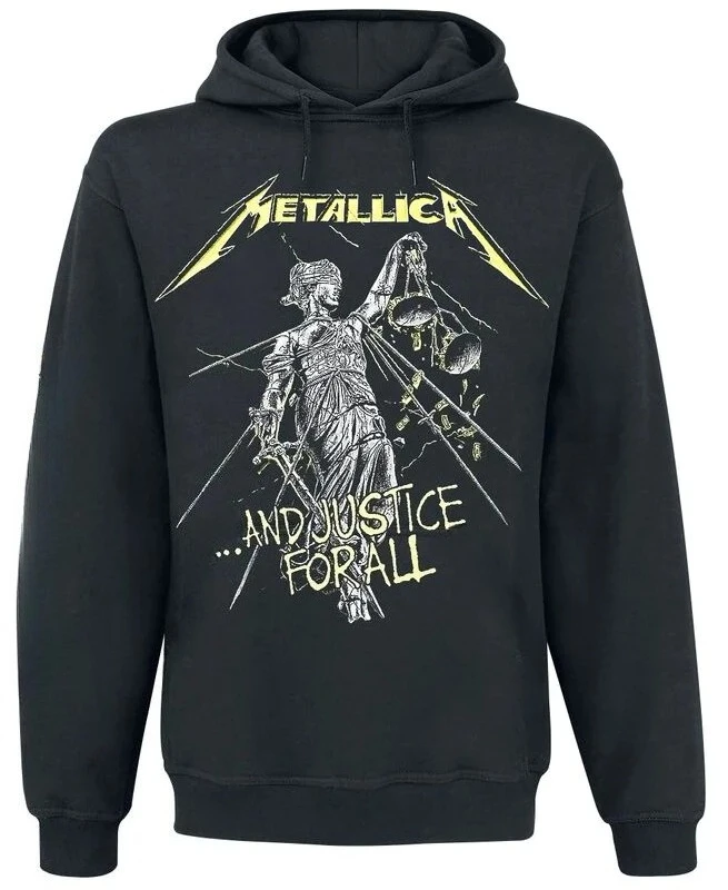 والعدالة للجميع _ ميتاليكا هوديي نمط مطبوعة للرجال والنساء فضفاض دافئ هوديي عادية الخريف/الشتاء موضة فاخرة #3