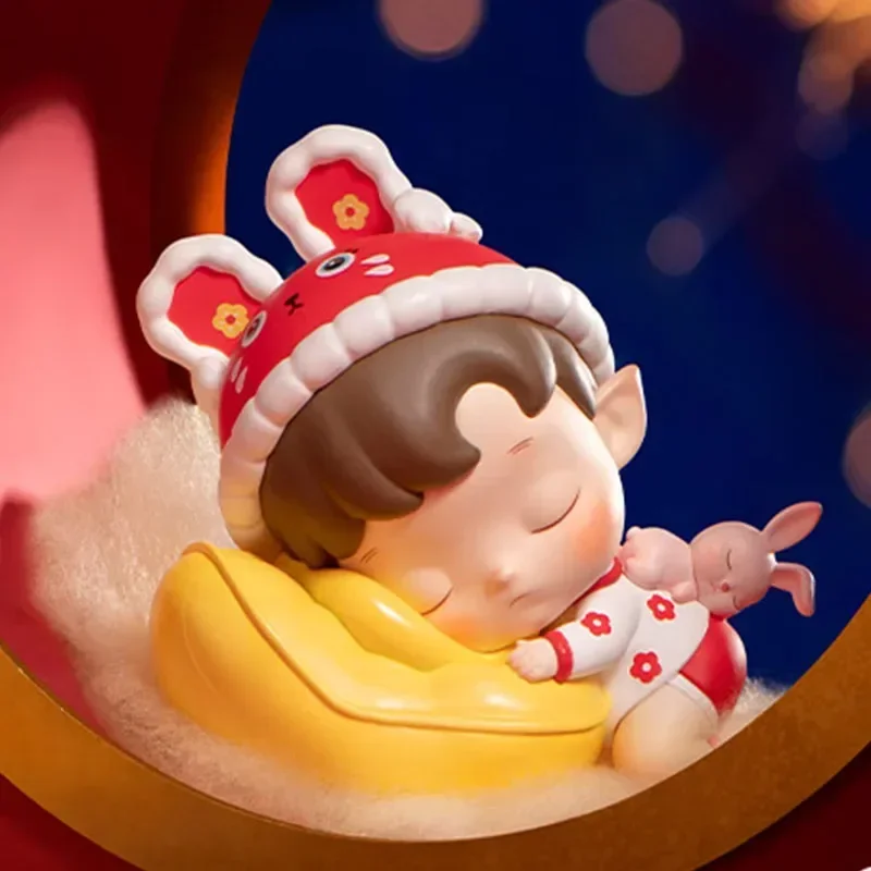 

POP MART Три, Два, Один! Счастливый Китайский Новый Год Серия Слепая Коробка Игрушки Каваи Аниме Фигурка Сюрприз Mystery Box Куклы