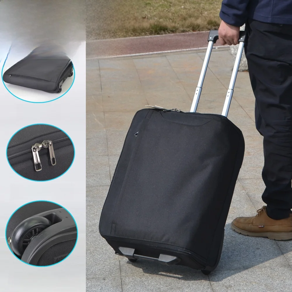 ultra-light-20-inch-handheld-luggage-special-travel-foldable-oxford-cloth-carry-on-suitcase-with-zipper-and-phone-pocket