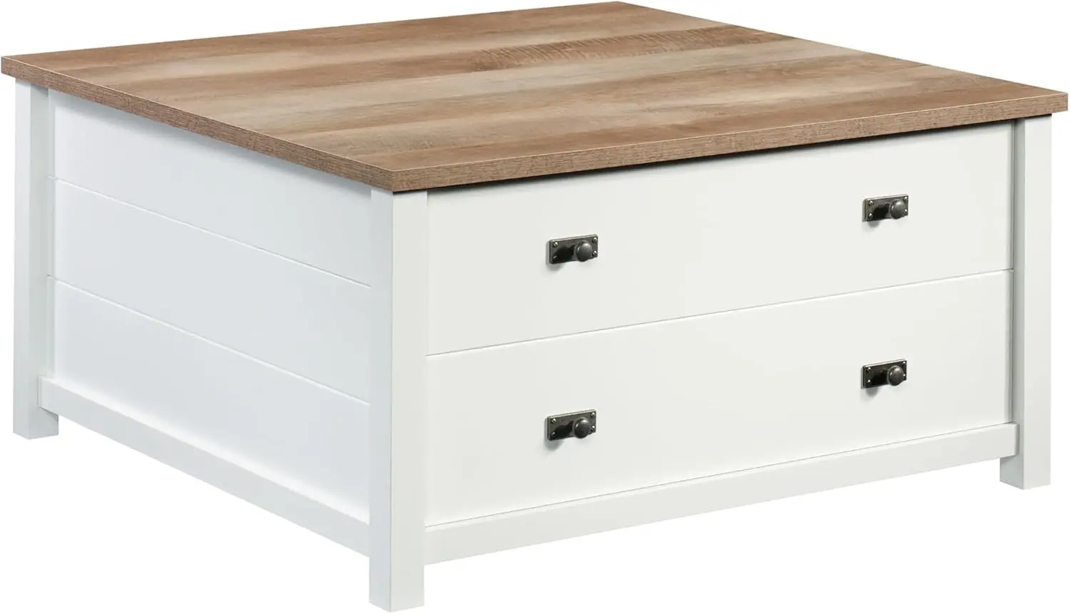 Cottage Road Coffee Table, Soft White Finish