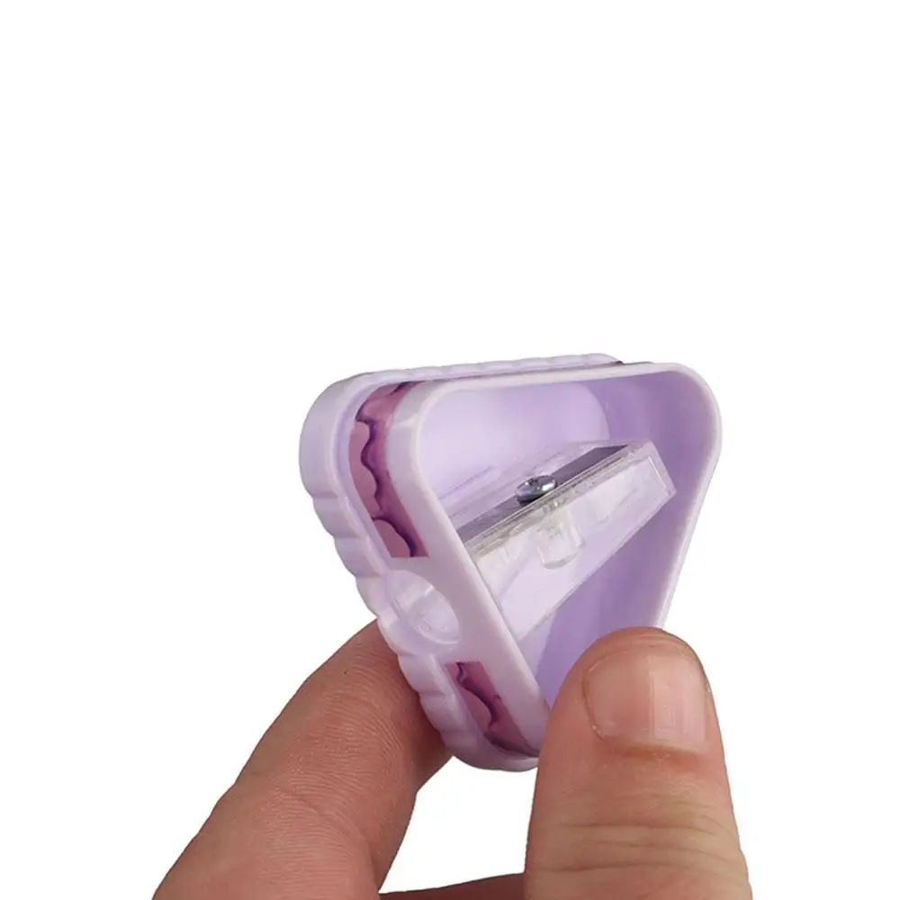 Cute Pencil Cutter Cookies Pencil Sharpener Drawing Writing Pencil Cutting Tools Plastic Random Stationery