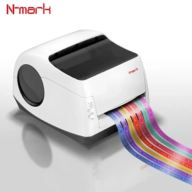 N-mark Foil Printer Ceremonial Ribbon Printing Machine Digital Print Machinery for Opening Ceremony Satin Ribbon Printer