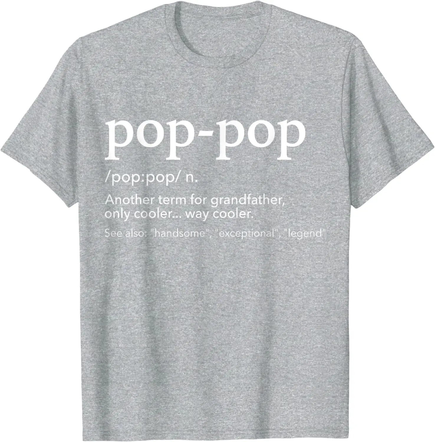 Funny pop-pop for cool grandpa for father's day T-Shirt