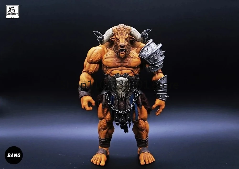 Original XESRAY Glory Battle 4th Wave Minotaur Cassos Thales 1/12 Scale Action Figure Anime Model Toy Birthday Gift