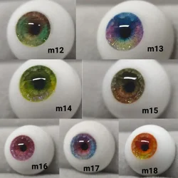 Doll Eyes for 1/4 1/6 1/8 Bjd Doll Plaster Eyeball Stereoscopic Eye Texture Pure Handmade Diy Girl Toy Dress Up Doll Accessories