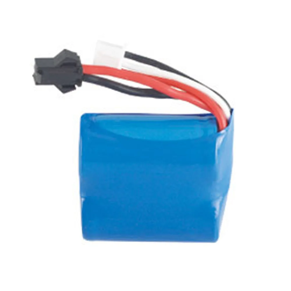 18350 batteria agli ioni di litio e Chager USB per H100 H102 S1 S2 S3 S4 S5 batteria per barca da corsa RC ad alta velocità 7.4V 600mah batteria con