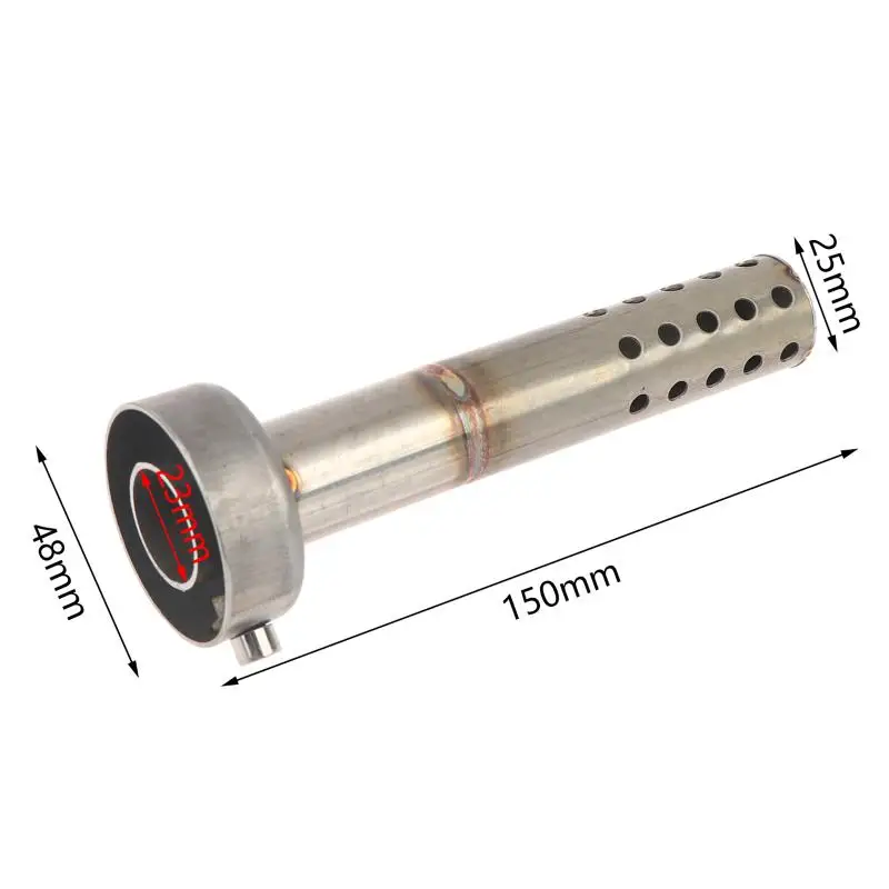 【CR】48mm Yoshimura R77 Exhaust Pipe Catalyst Plug Rust-proof  Escape Muffler Fit for Most Motorcycles Modification