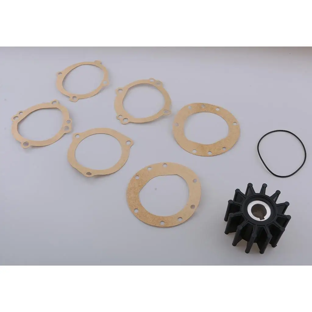 

Plastic Water Pump Impeller Repair Kit Anti Corrosion Replacement Parts for Marine Outboard Engines