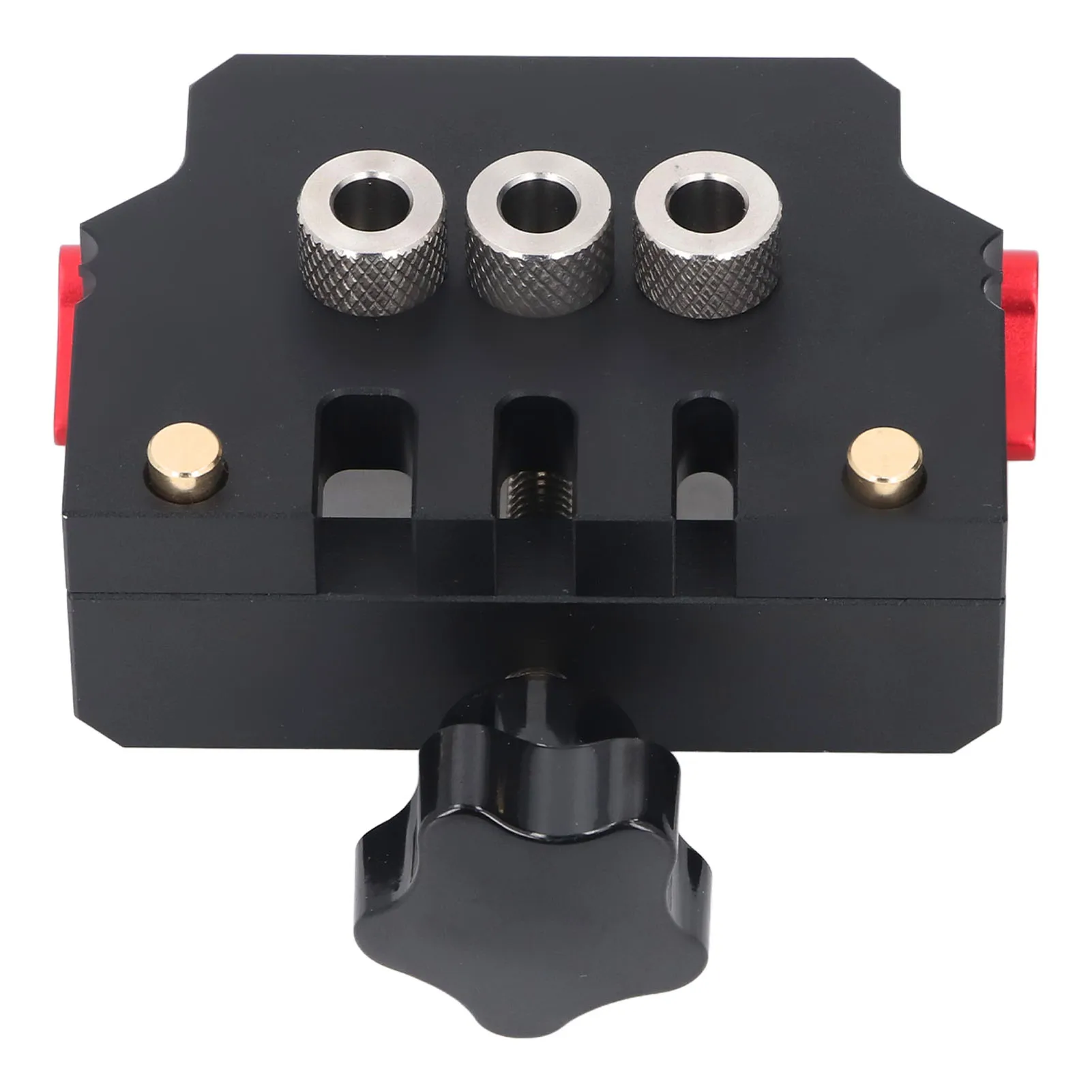 Self Centering Patchwork Doweling Jig Aluminum Alloy Portable Wood Dowel Punch Locator for Woodworking Wood Dowel Punch Locator