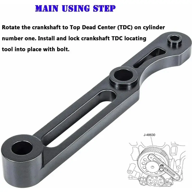 Durable-J-48630 Crankshaft TDC Positioning Tool For Detroit Diesel DD13& DD15 Engines- TDC Locating Functionality