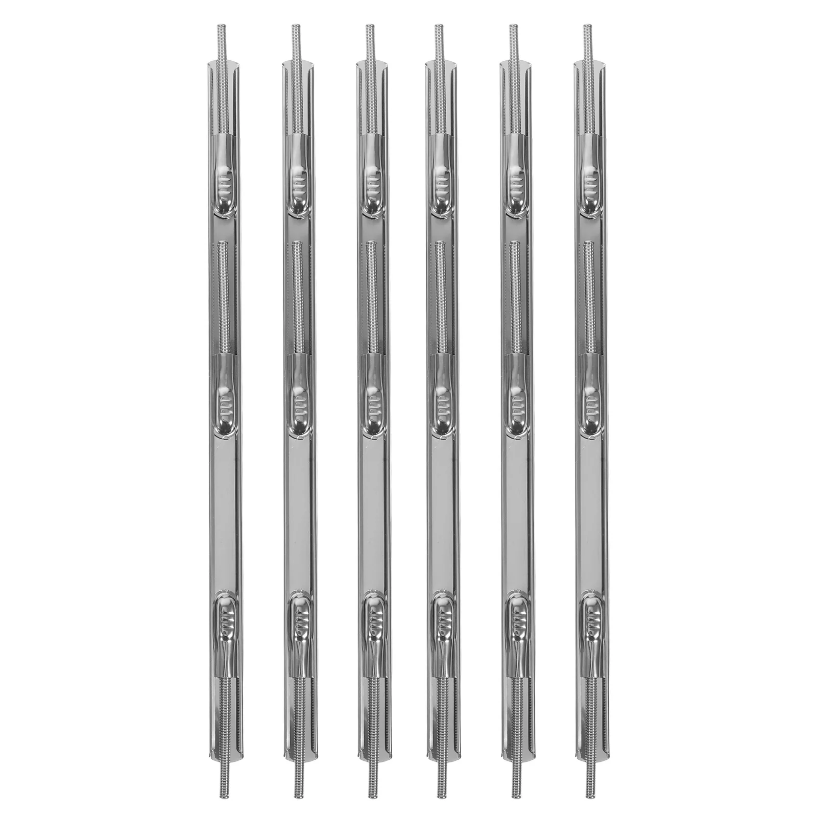 

6pcs Three-Hole Spiral Binders Metal Binding Spines For Notebook Loose Leaf Binder Diy Paper Mechanism Clip Office School