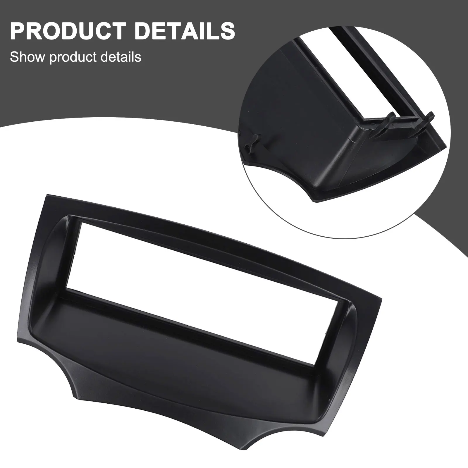 Placa de Panel envolvente de Radio estéreo para coche, adaptador 1 DIN para Ford KA 2008 2016, actualización estéreo de tablero modelo