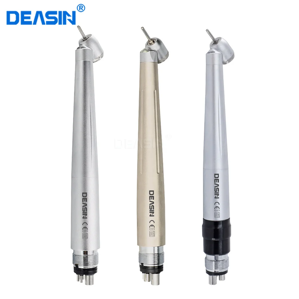 

Dentist Clinic Equipment Tool 45° Tooth Extraction Handpiece Dental Self Generator LED High Speed Air Turbine Handpiece