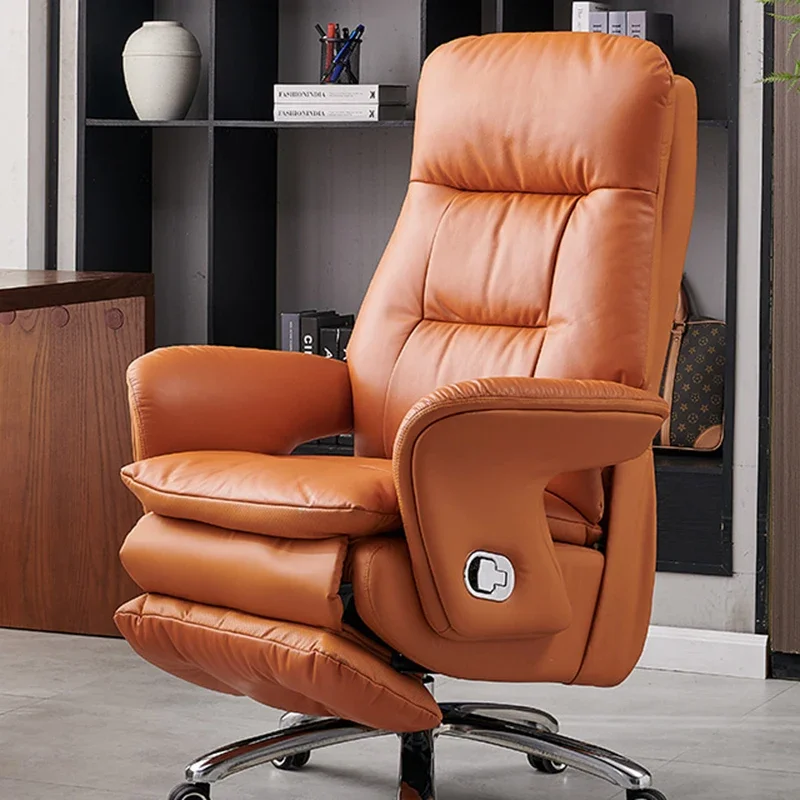 

Rocking Rolling Chair Reclining Chair Dining Desktop Leather Chair Meditation Office Desk Mobile Silla Ergonomica Furniture