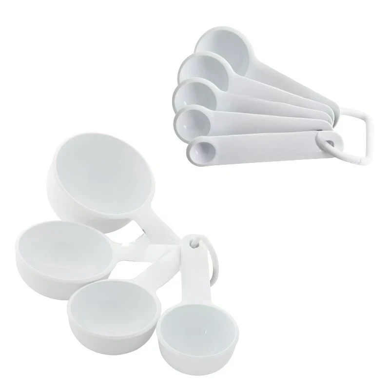 

Universal Measure Cups and Spoon Set White