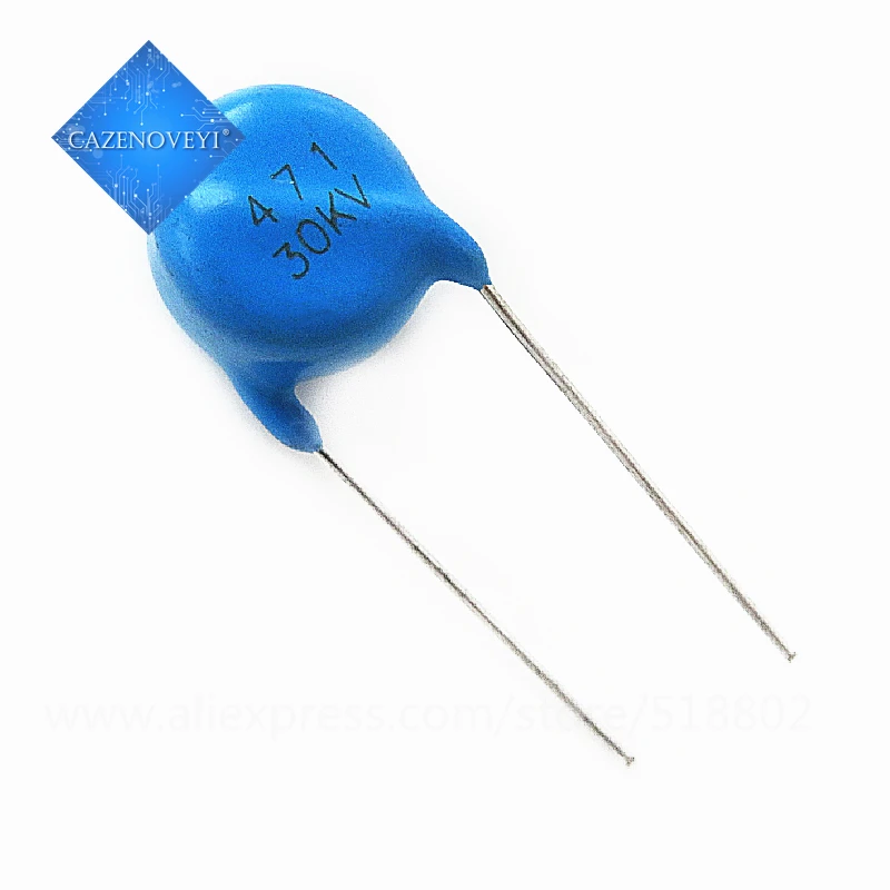 5pcs/lot High voltage ceramic chip capacitor and kv471k 470 pf / 30000 v In Stock