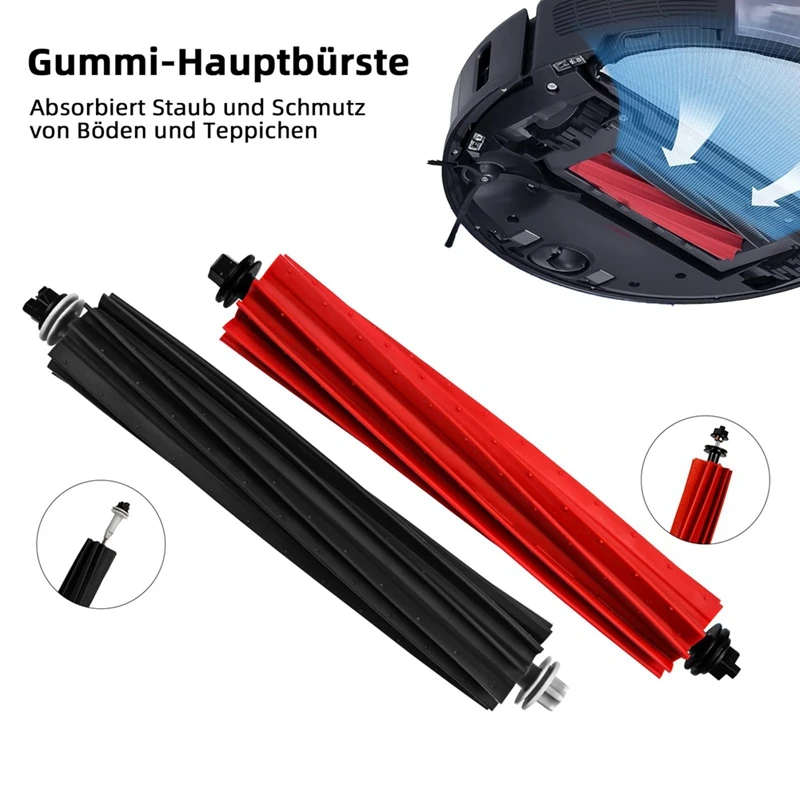 Roborock-Ultra Robot Vacuum, Dupla Escova Principal, Escova Lateral, Filtro Hepa, Mop Panos, Saco De Pó, Acessórios De Substituição, S8 Pro