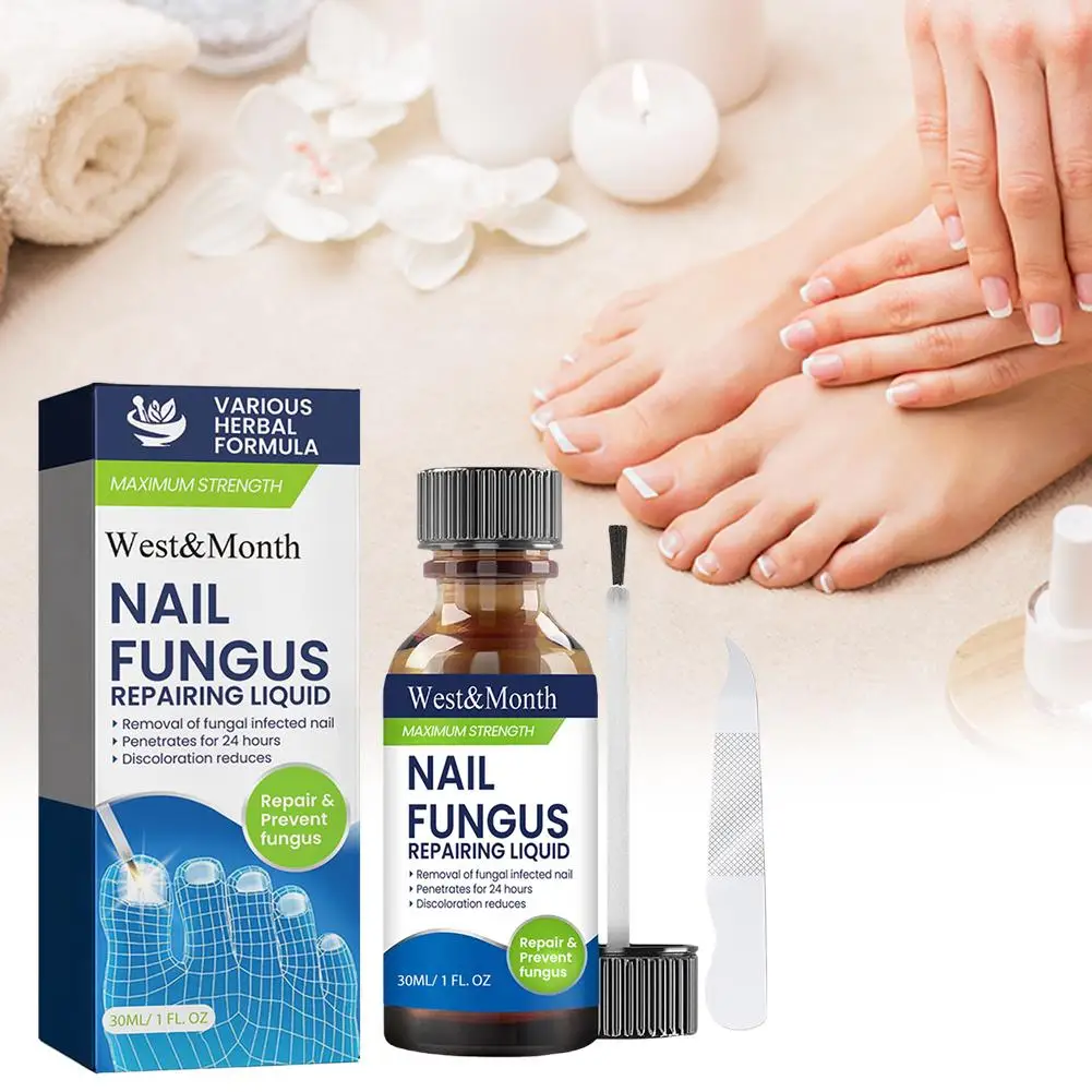 Nail Fungal Treatment Feet Care Essence Nails Foot Infection Toe Repair Removal Fungus Paronychia Onychomycosis Nail Oils A R0L0
