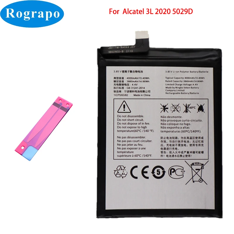 New Original 4000mAh Battery For Alcatel 1SE (2020) 5030D 5030F 5030U Cell Phone