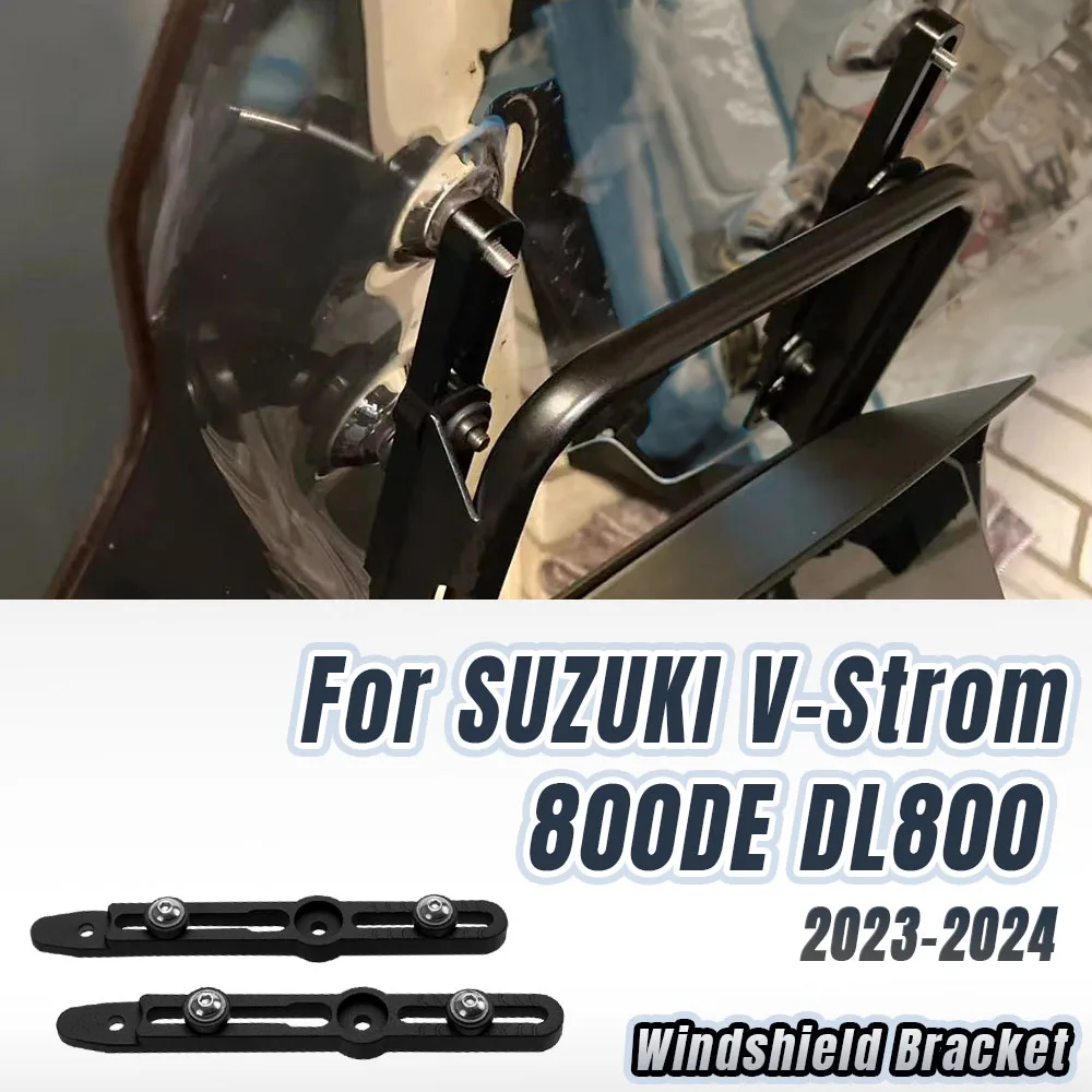 

Регуляторы ветрового стекла с ЧПУ, кронштейн для лобового стекла, подходит для Suzuki V-Strom 800DE DL800 2022 2023 2024, аксессуары для мотоциклов DL 800 DE