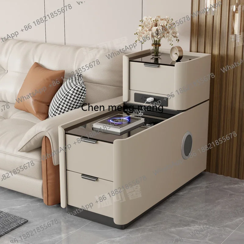 

Мобильные шкафы для хранения в гостиной, органайзеры, витрины, тумбы с ящиками для украшений и парфюмерии, деревянные буфеты, модная мебель