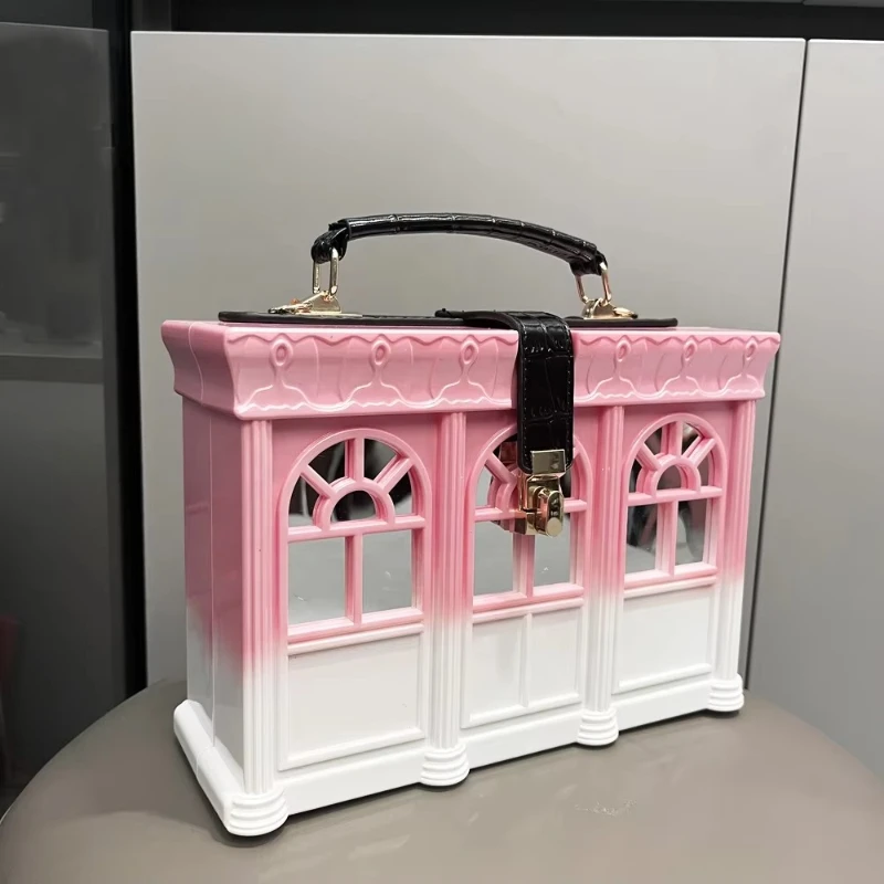 

Fashion Party New Luxury Designer Purses and Handbags Fun House Styling Shoulder and Clutch Evening Bags