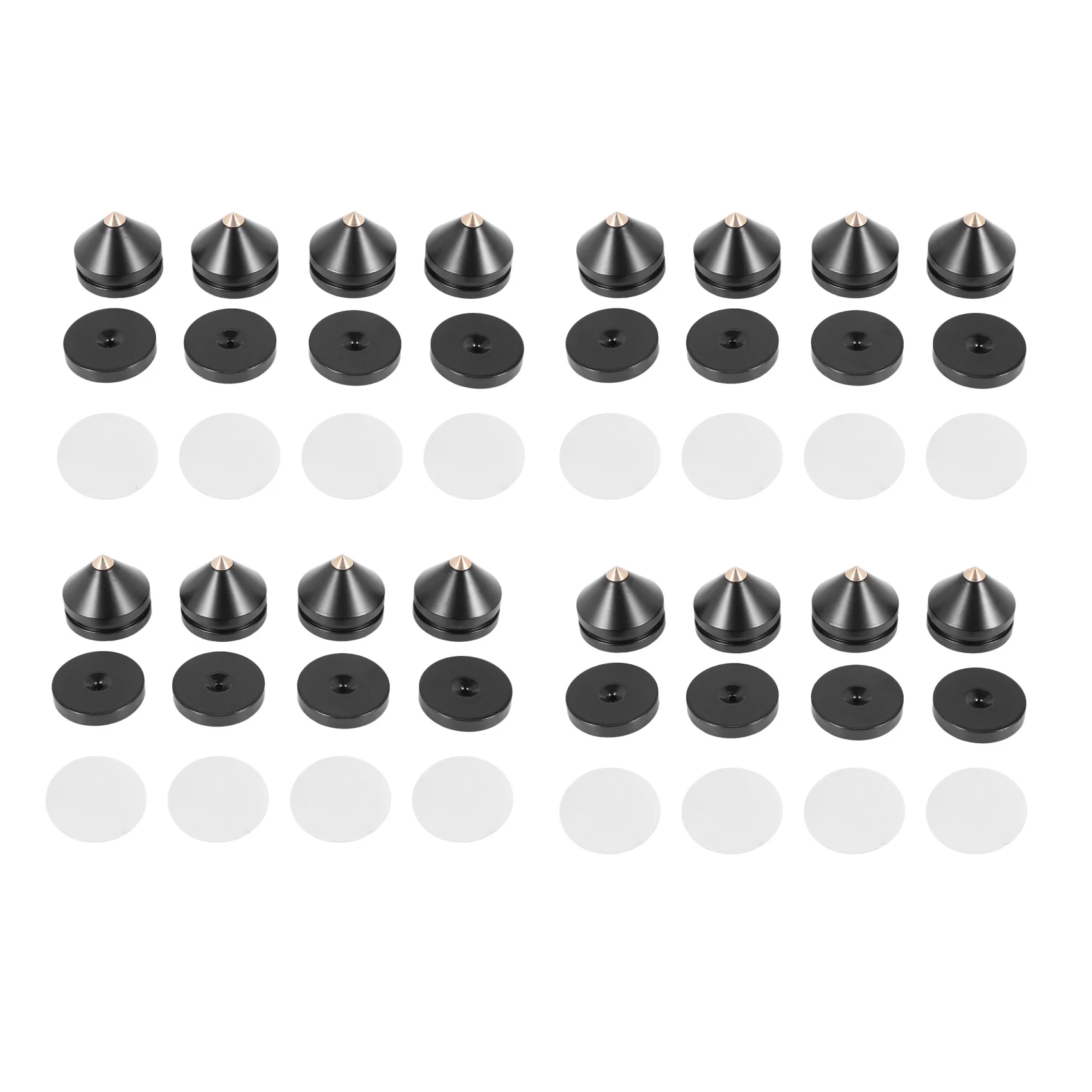 

ELECT-4 Sets Speaker Loudspeaker Spikes Stand Feets Audio Speaker Repair Parts Turntable DIY Speaker Stand