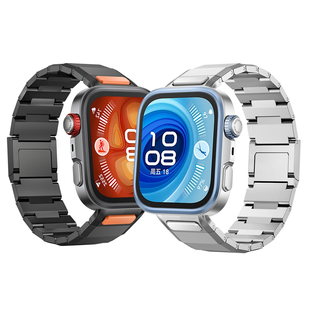 Metallarmband für HUAWEI WATCH Fit 5 Fit5 Pro Luxus-Edelstahlarmband für Huawei Fit 3 4 Fit4 Pro Ersatz-Armband.