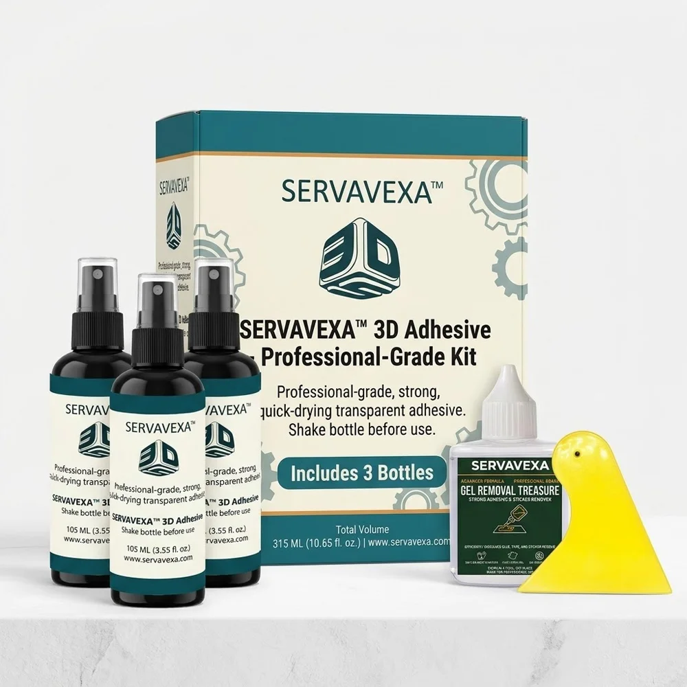 

Ultimate 3D Print Bed Adhesion Kit: Heavy Duty Spray Glue, Fast-Acting Gel Remover & Scraper Tool for PLA/ABS/PETG. No Warping!