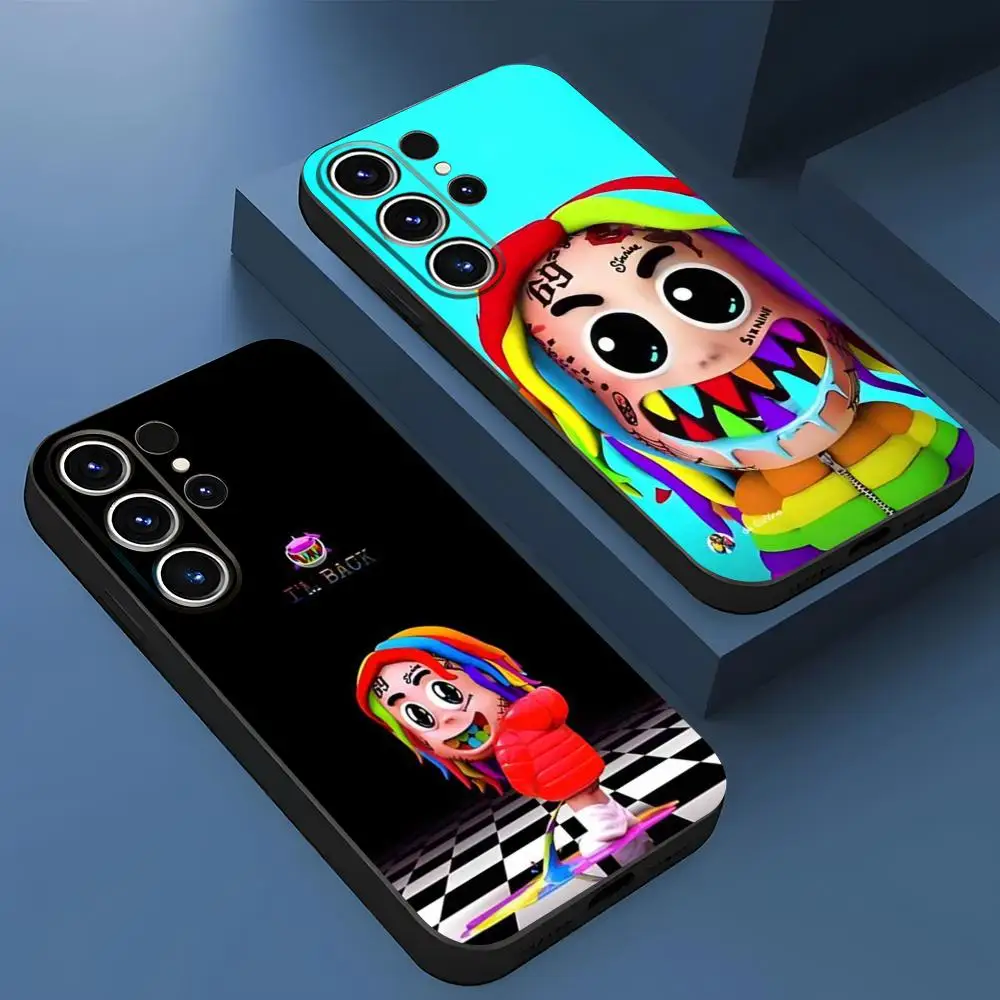 Tekashi 6ix9ine SixNine 69 Rapper Phone Case for S23 Samsung S24 Ultra S22 S20 Fe S21 Plus Galaxy A54 A34 A24 A53 M54 Note 20 Ba