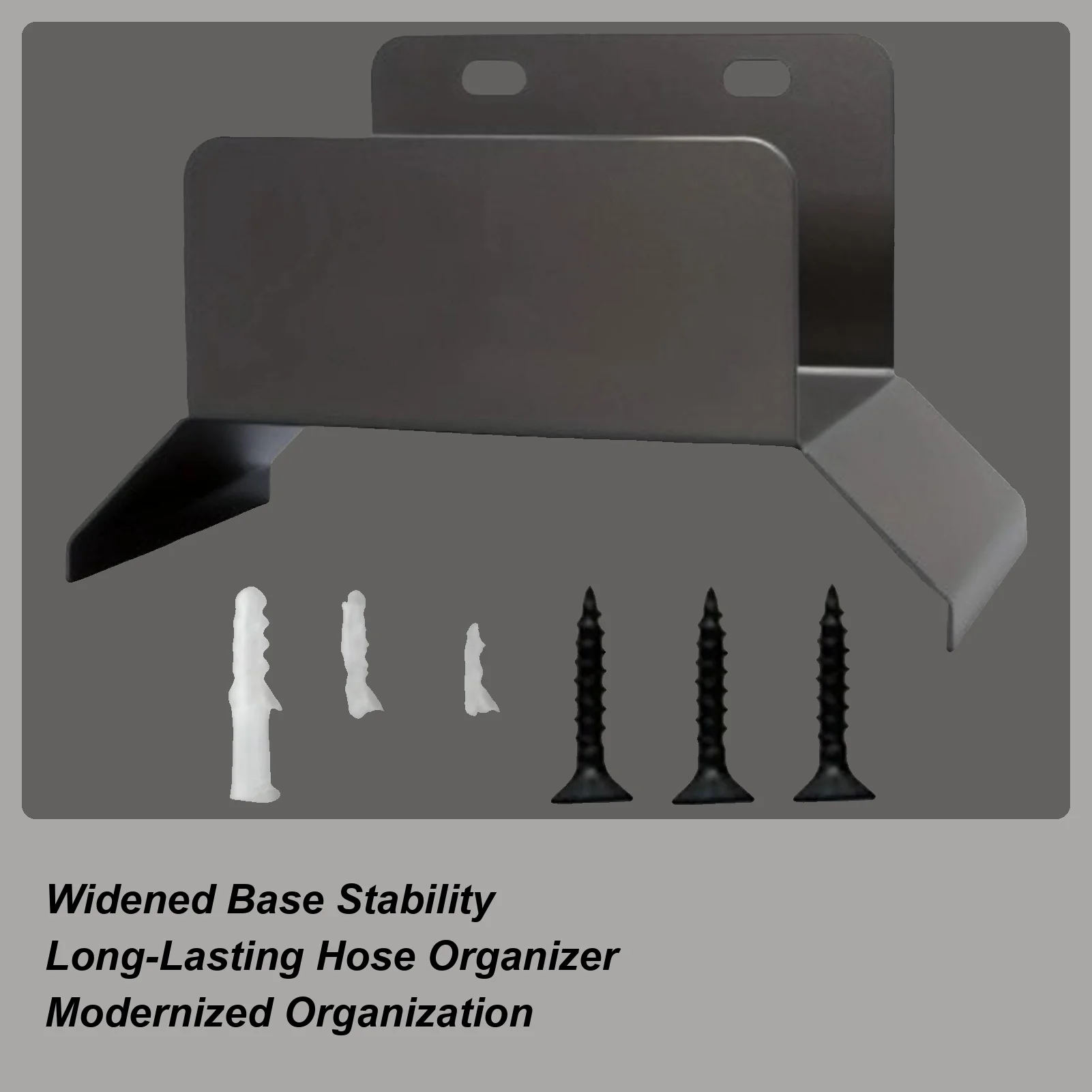 

Держатель для садового шланга, сверхмощная стойка для хранения шлангов для стены, многофункциональный органайзер для водопроводных труб, вешалка для гаража, фермы, лужайки