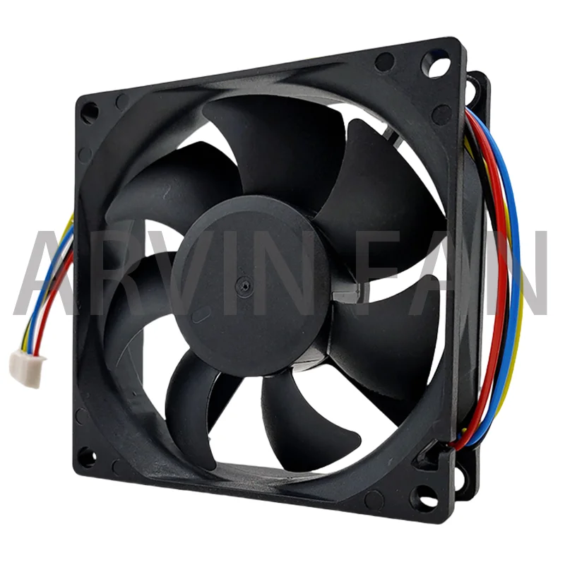 Ventilateur de refroidissement serveur 4 fils GT0824MB-25PWM DC 24V 0.23A 80x80x25mm