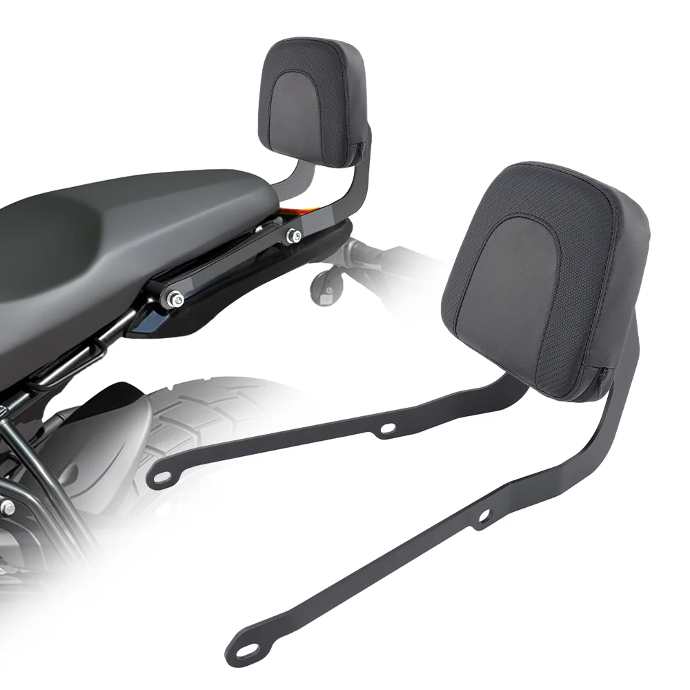 

Rear Passenger Seat Back Rest Backrest Holder Sissy Bar with Cushion Pad Motorcycle Guerrilla 450 2024-2025 For Royal Enfield