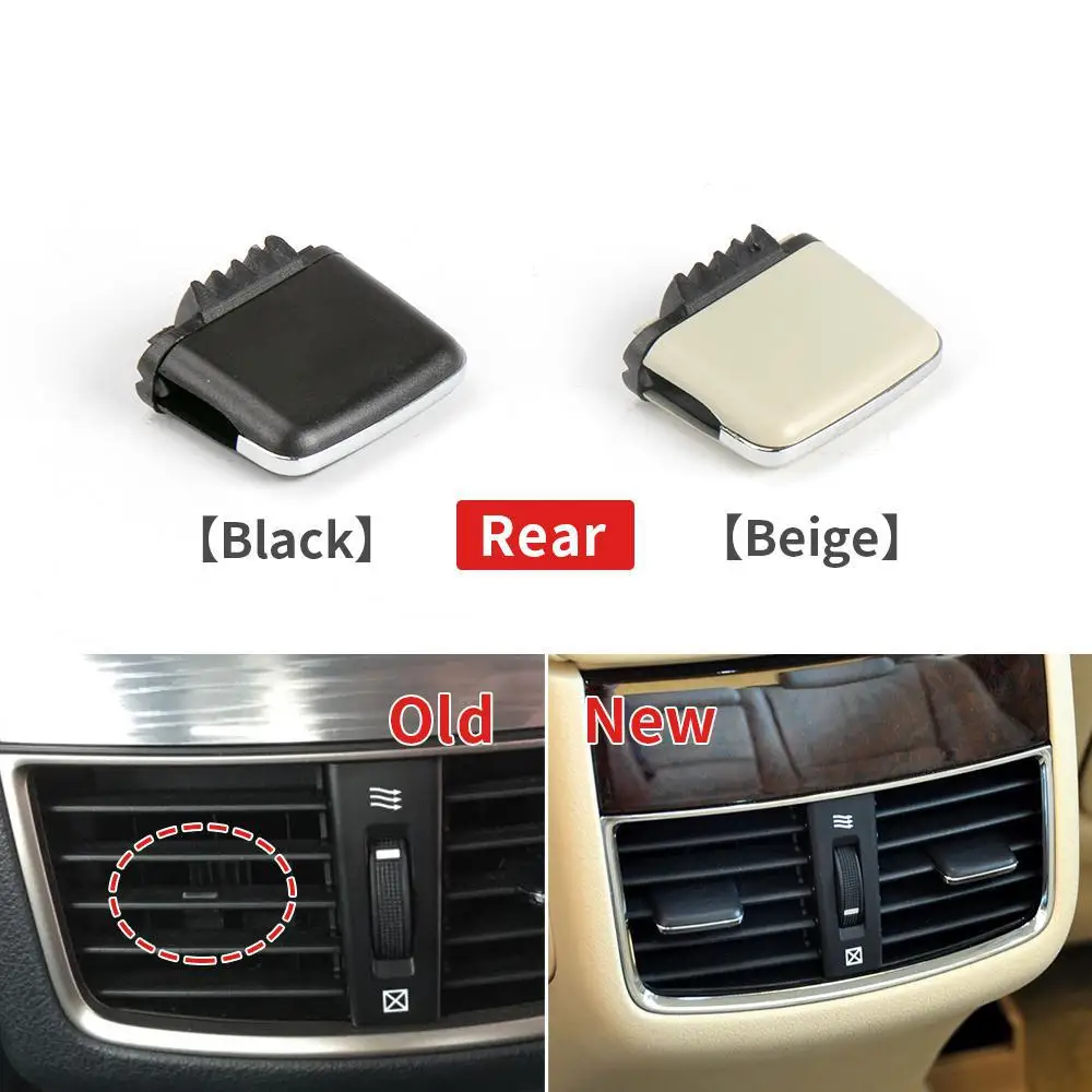 Air conditioning vent toggle piece outlet card clip repair bag wind direction plectrum knob For Lexus ES200 ES240 ES300 06-12