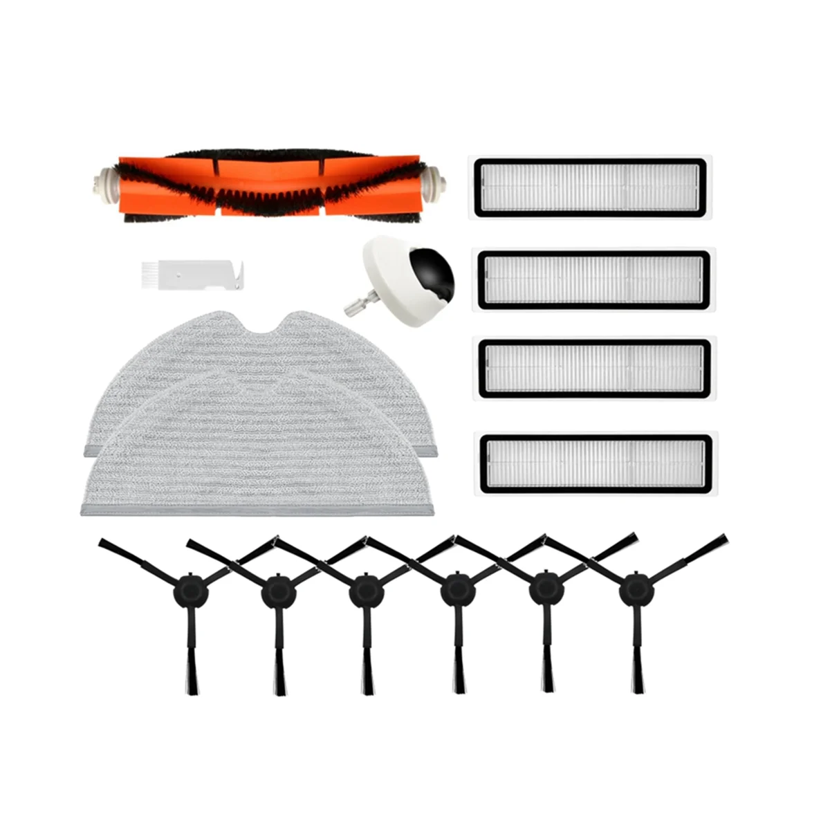 Para D9 L10PRO Robot Cepillo Lateral principal paño de mopa accesorios de filtro HEPA accesorios para aspiradoras