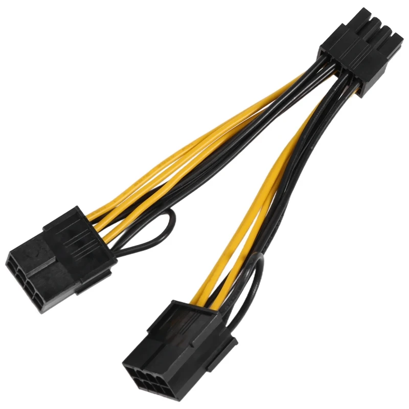 8Pin To Dual 8Pin(6+2) Power Cable GPU Power Cable For Tesla K80 M40 M60 P40 P100