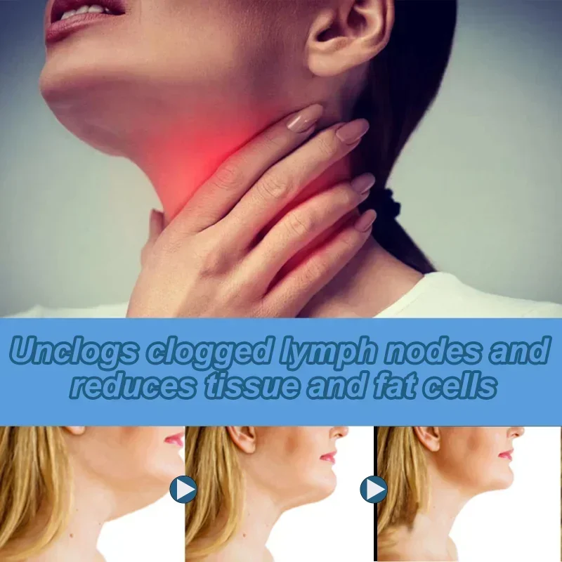 7pcs/Box Thyroid Lymphatic Care Patch Thyroid nodules Neck thick swollen dredging Lymph Anti-Swelling Sticker Treatment paste