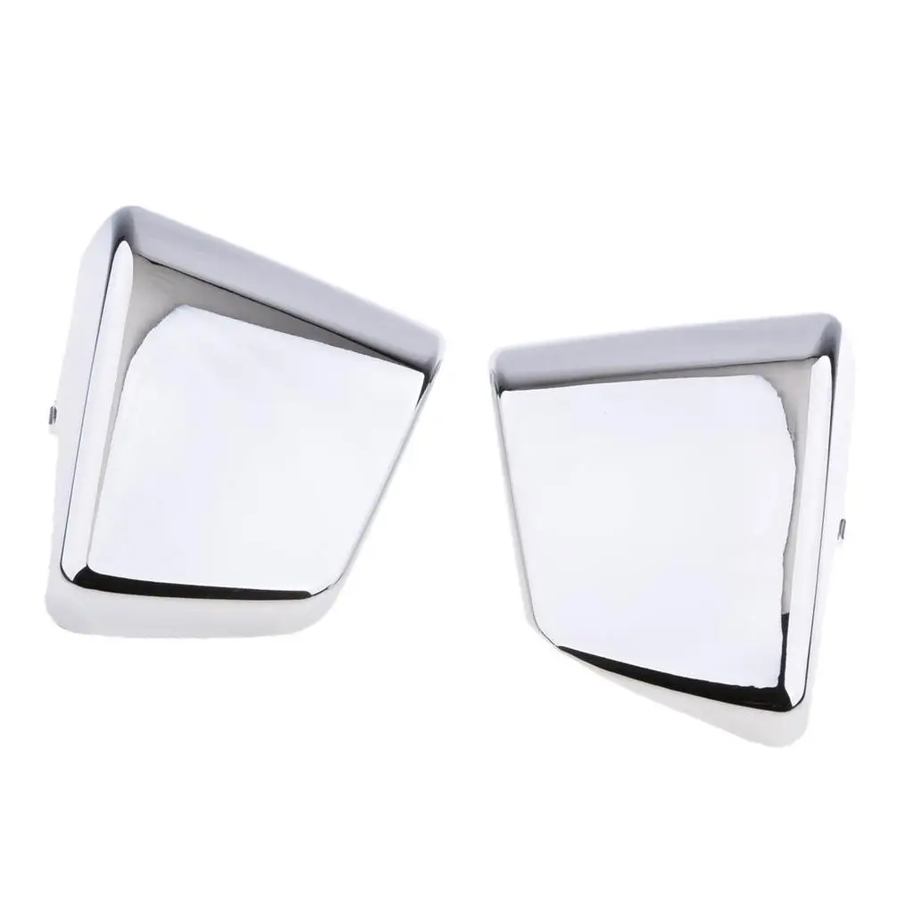 

1 Pair Motorcycle Battery Side Covers for Shadow VT750 VT400 98-03 Chrome