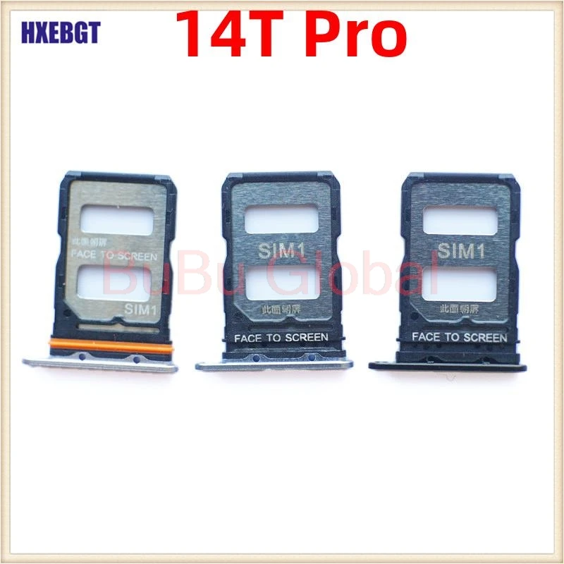 

For Xiaomi 14T Pro Sim Tray Sim Card Holder Sim Card Slot Holder Tray Smartphone Repair Parts