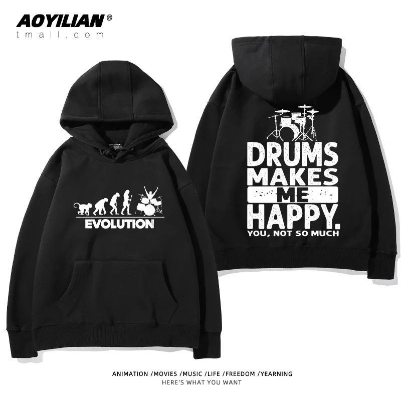 

Obsessed with Drum Practice, толстовка с капюшоном в стиле рок, ударная установка, костюм для выступлений, джазовый костюм с длинными рукавами, Band Drummer Ins Y2k