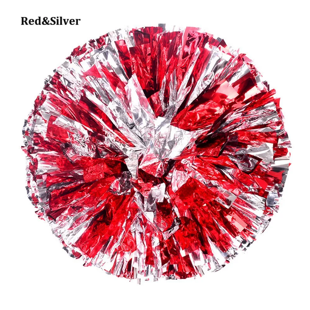 

Новые 25-сантиметровые игровые помпоны, ПЭТ, разноцветный мяч для поддержки, реквизит, дешевый практичный декор для черлидинга, танцевальной вечеринки, концерта