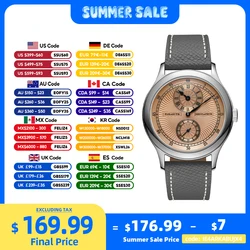 FARASUTE Manual Mechanical Men's Watch Seagull Movement Sappnt Sapphire Crystal Business Waterproof Regulateur Men Watch Reloj