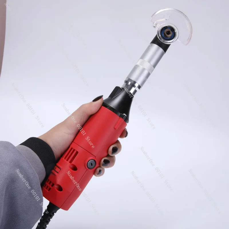 Electric Tile Grout Cleaner Machine, Handheld Multi-Function Grout Brush for Wall Corner & Floor Seam Cleaning