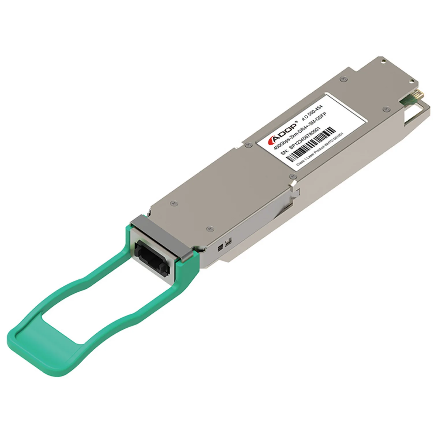 

ADOP for Generic Compatible 400GBASE-XDR4 QSFP112 PAM4 1310nm 2km DOM MTP/MPO-12 SMF Optical Transceiver Module