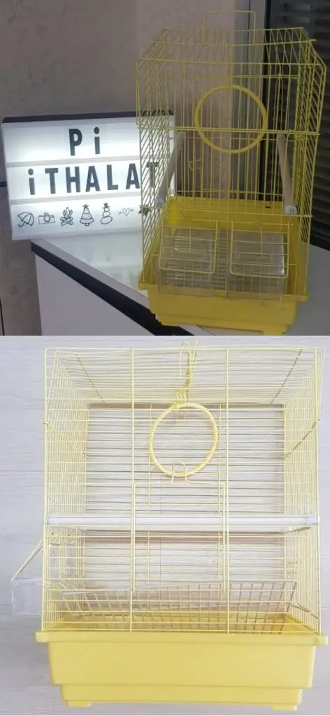 Budgie Cage-Yellow (Dayang)