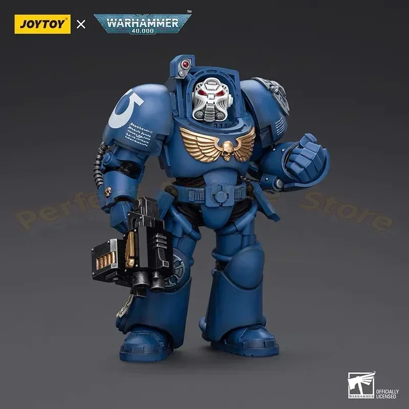 

JOYTOY Warhammer 40K Ultramarines Terminator Squad Captain Severus Agyman and Sergeant Action Figures Collection Gifts in Stock